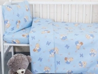 Комплект постельного белья детский бязь СТАНДАРТ (пл.125 гр/м2) "1332-1 За медом" в ассортименте Комплект постельного белья детский бязь СТАНДАРТ (пл.125 гр/м2) "1332-1 За медом" в ассортименте